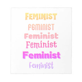 feministiskt anteckningsblock
