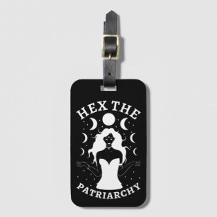 Feministiskt beck - hex för patriarkin II Bagagebricka