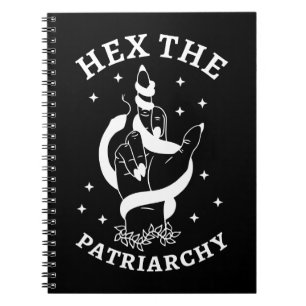 Feministiskt beck - hex för patriarkin III Anteckningsbok