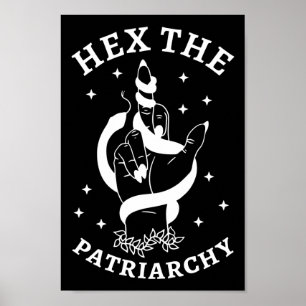 Feministiskt beck - hex för patriarkin III Poster
