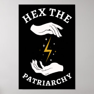 Feministiskt beck - hex patriarkin I Poster