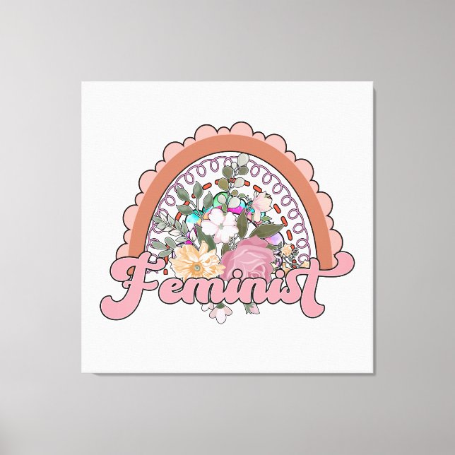 Feministiskt Kanvastryck (Framsida)
