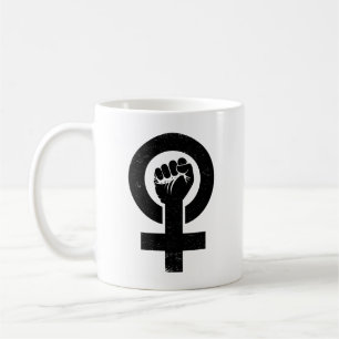 Feministiskt motstånd kaffemugg
