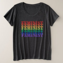 Feministiskt Pride T Shirt