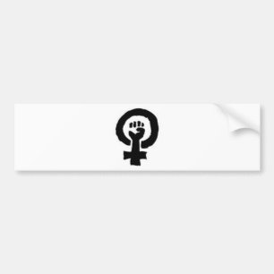 Feministiskt symbol bildekal