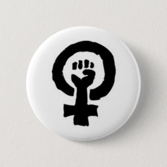 Feministiskt symbol knapp (Framsida)