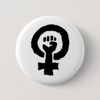 Feministiskt symbol knapp