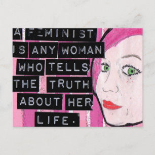 Feministiskt vykort