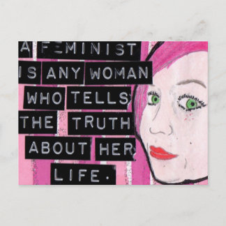 Feministiskt vykort