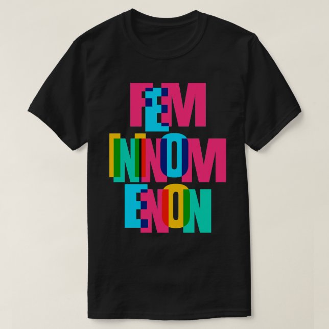 Feminomenon T Shirt (Design framsida)