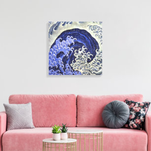 Feminvåg Hokusai Canvastryck