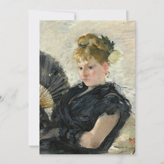 Femme À L'éventail | Berthe Morisot (Framsida)