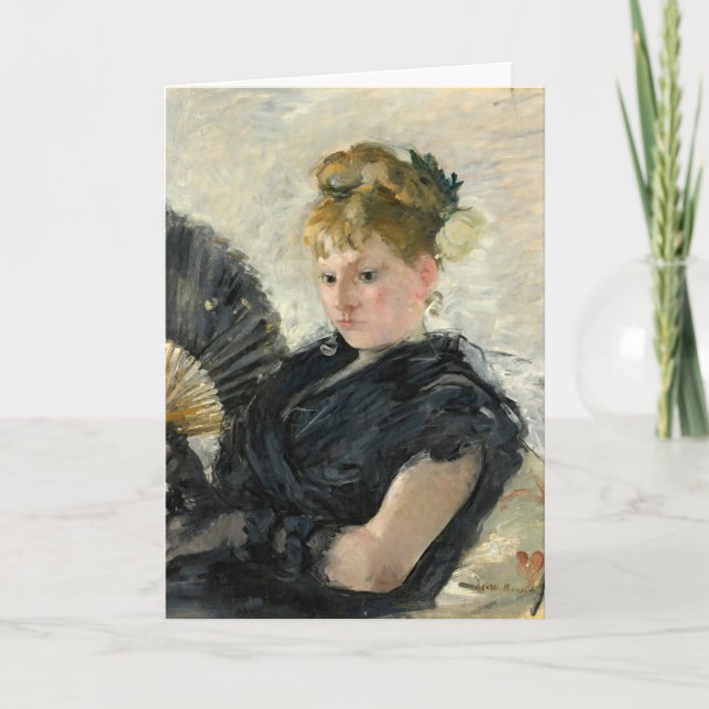 Femme À L'éventail | Berthe Morisot Kort (Framsida)