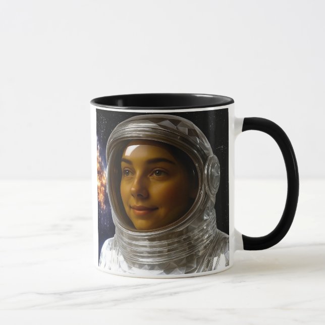 Femme astronaute mission mugg (Höger)