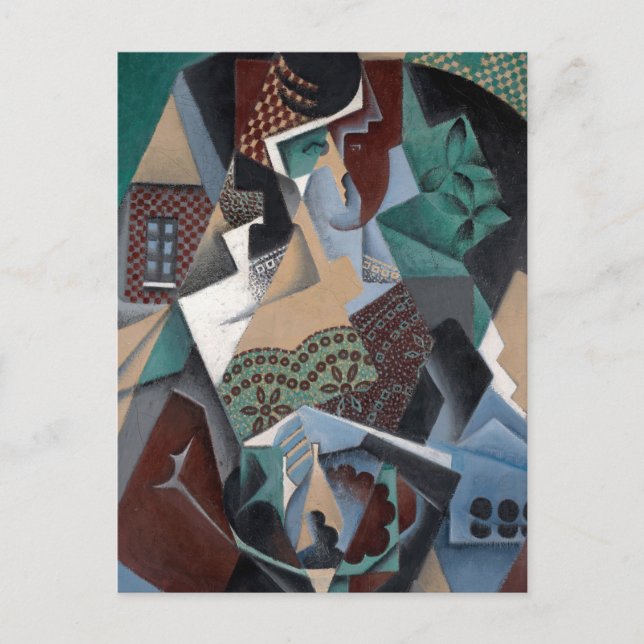 Femme au Compotier av Jean Metzinger Vykort (Framsida)