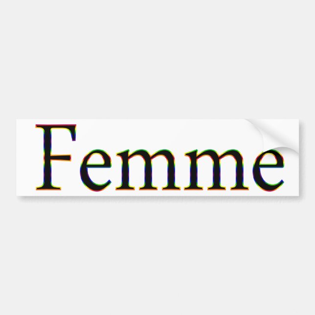 Femme bildekal (Framsidan)