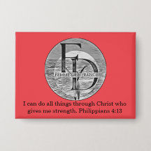 Femme Delivrance Button