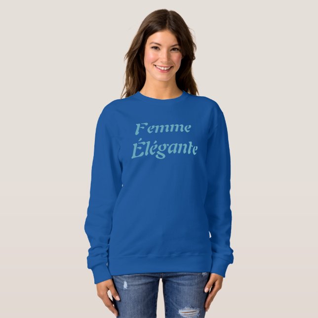 Femme Élégante T-Shirt (Hel framsida)