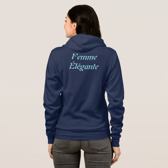 Femme Élégante T-Shirt (Hel baksida)