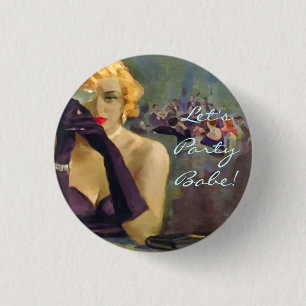 Femme Fatale ~ Button Knapp