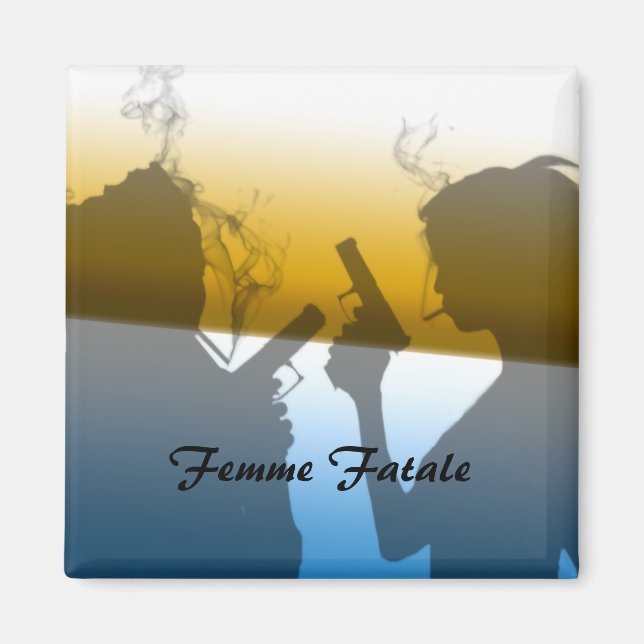 Femme Fatale - Dubbla Trouble Magnet (Framsidan)