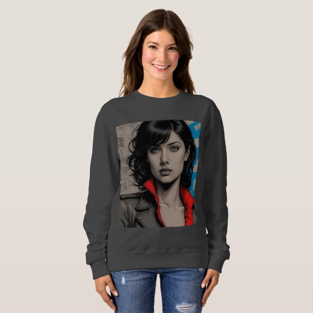 Femme Fatale Elegance Tee - frigör din feta Aura (Hel framsida)