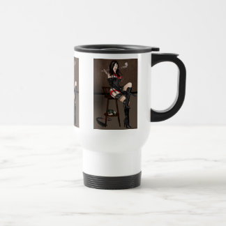 Femme Fatale Femdom - Rökning och vapen Resemugg