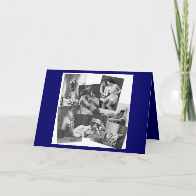 Femme Fatale födelsedagkort Kort (Framsida)