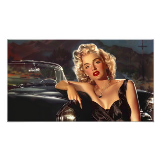 Femme Fatale Fototryck