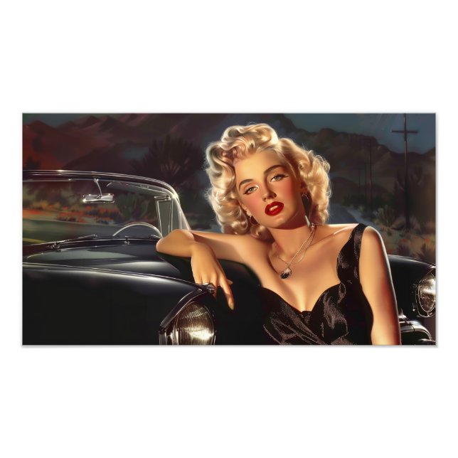 Femme Fatale Fototryck (Framsidan)