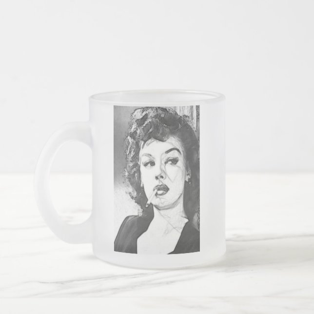 Femme Fatale Frostad Glasmugg (Vänster)