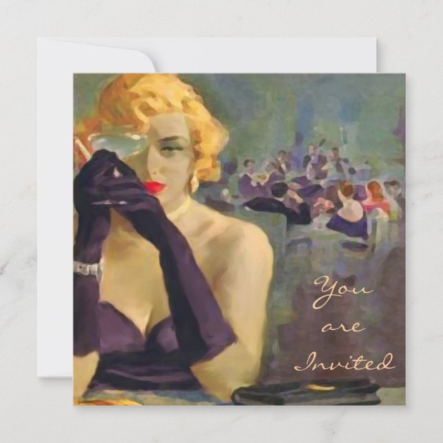 Femme Fatale ~ Inbjudningar (Framsida)