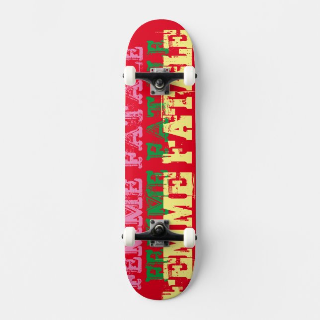 FEMME FATALE/JMT SKATEBOARDS (Framsida)