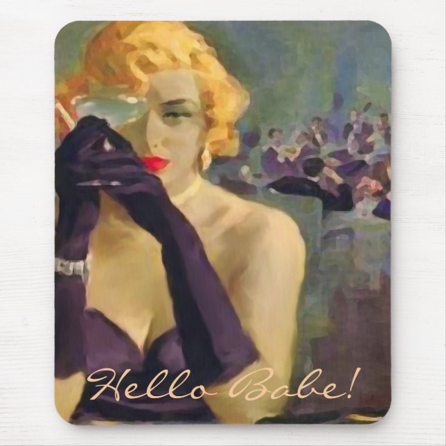 Femme Fatale - Mousepad Musmatta (Framsidan)
