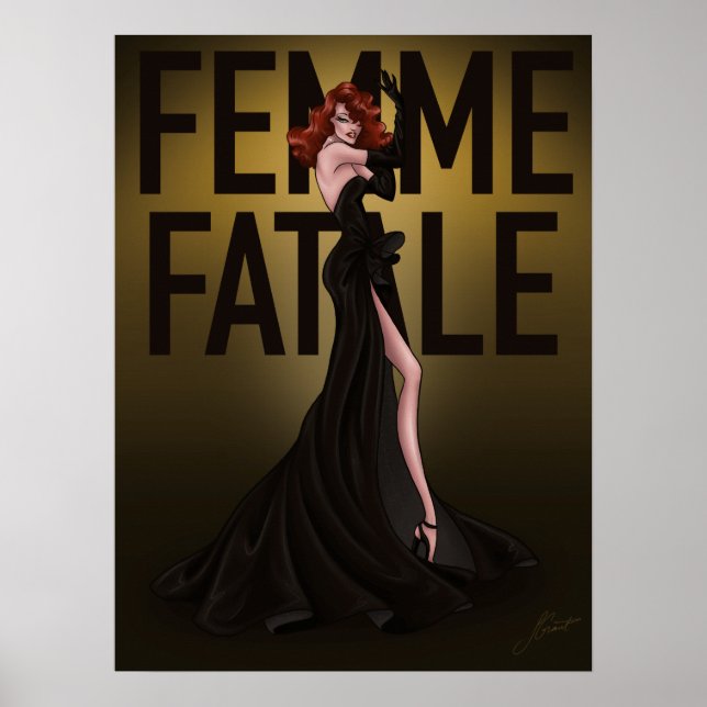 Femme Fatale Poster (Framsidan)