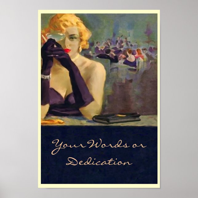 Femme Fatale ~ Poster / Skriv ut (Framsidan)