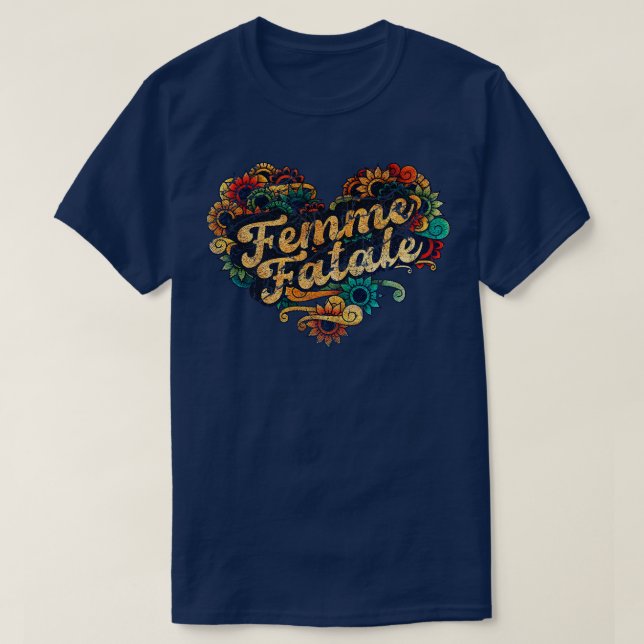 Femme Fatale T Shirt (Design framsida)