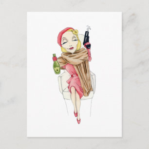 Femme Fatale vykort