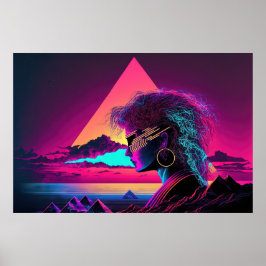 Femme Futurism: Majestisk muse Poster