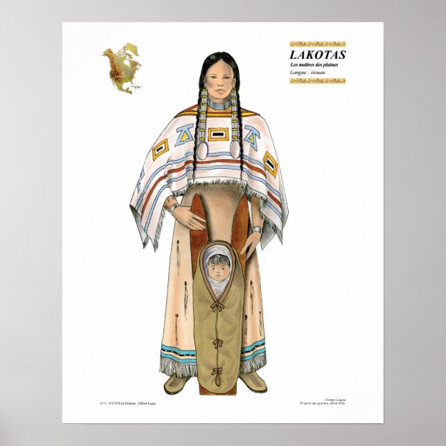 Femme Lakota Poster (Framsidan)