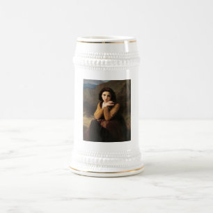 Femme Mignonne av Young Woman av Bouguereau Sejdel