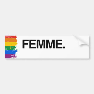 FEMME - .png Bildekal