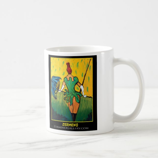 "Femme Trapeze" vid Zermeno Kaffemugg (Höger)