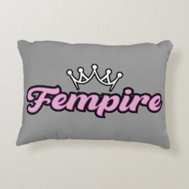 FEMPIRE-Logotypen - egenmakt Prydnadskudde