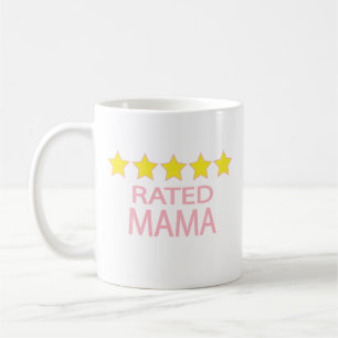 Femstjärnig mamma kaffemugg