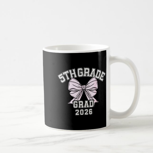 Femte 5:e klass examen bågdesign kaffemugg (Höger)