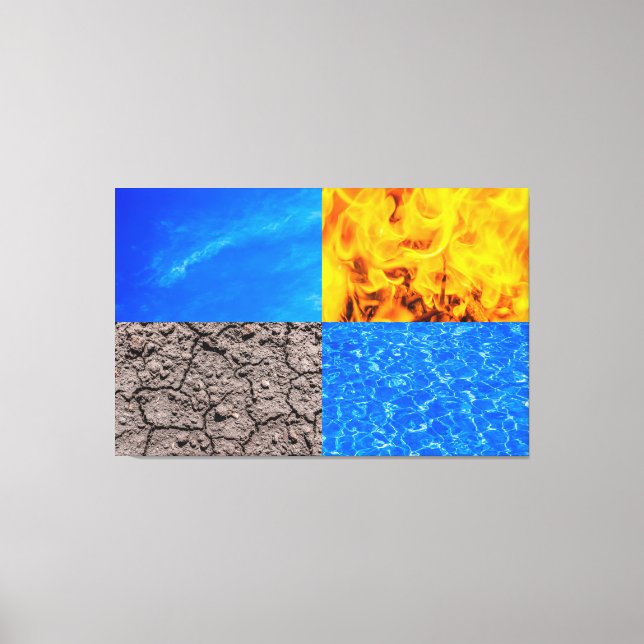 Femte är där ute canvastryck (Framsida)