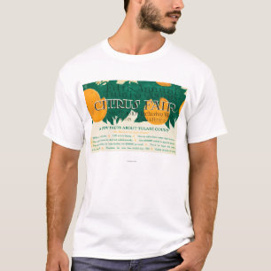 Femte årliga Tulare County citrusa mässabefordra T Shirt