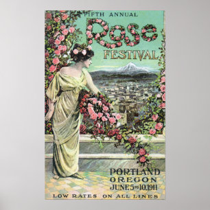 Femte årsannonsen om Ro-festivalen Poster