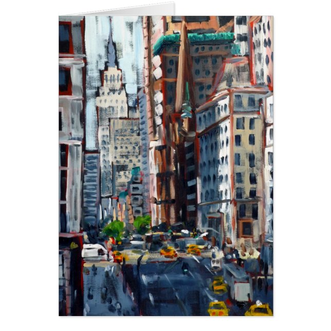 Femte Avenue Hälsningskort (Framsidan)